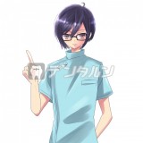 アドバイスする男性の歯科医師