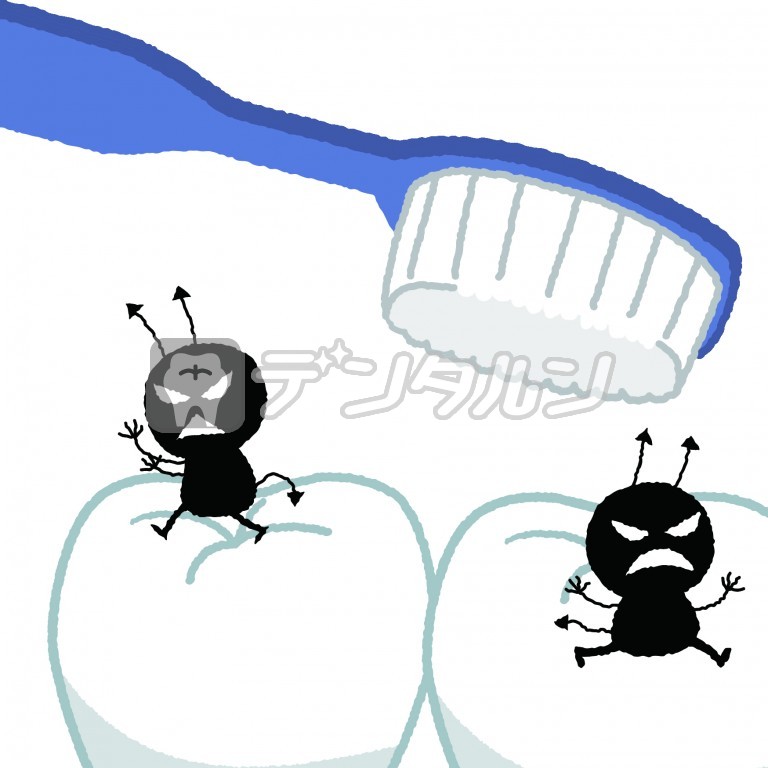 ばい菌 イラストの無料素材 歯科医院 歯医者が利用出来る 歯科関連の無料イラスト素材 デンタルン