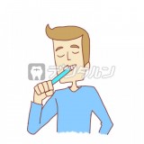 歯を磨く男性 歯磨き by桜子