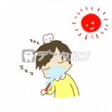 歯磨きをしたまま寝てしまった男の子 by桜子
