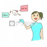歯の説明をする女性医師 歯医者 by桜子